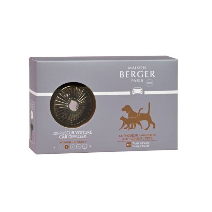 Maison Berger Car Diffuser - Anti-Animal Odours0